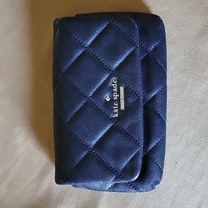 Small Black Leather Kate Spade Puse/clutch